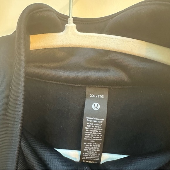 NWT Lululemon fleece training track jacket - Picture 3 of 5